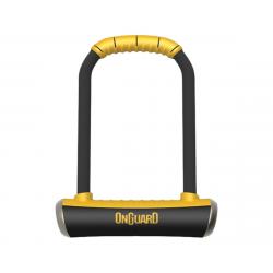 Onguard PitBull U-Lock w/ Bracket (Black/Yellow) (4.5 x 9") - 8003