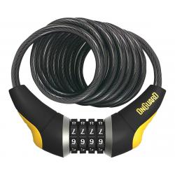 Onguard Doberman Combo Cable Lock (Gray/Black/Yellow) (6' x 10mm) - 8032