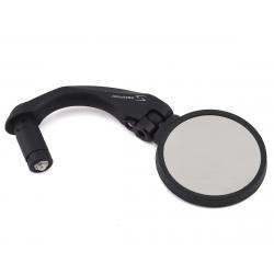 Serfas Stainless Lens Mirror (Black) (62mm) - MR-1