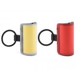 Knog Mid Cobber Headlight & Tail Light Set (Black) (320/170 Lumens) - N1012191