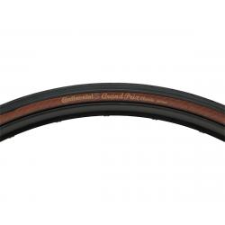 Continental Grand Prix Classic Tire (Black/Brown) (700c / 622 ISO) (25mm) (Folding) (Bl... - 0100456