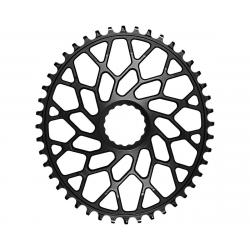 Absolute Black Easton Direct Mount CX Oval Chainring (Black) (3mm Offset (Boost)) (48T... - EAOV48BK