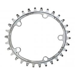 Wolf Tooth Components CAMO Stainless PowerTrac Chainring (Silver) (Offset N/A) (3... - ELP-CAMO-SS32