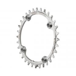 Wolf Tooth Components Powertrac Elliptical Drop-Stop Chainring (104mm BCD) (Offse... - OVAL10432-SST