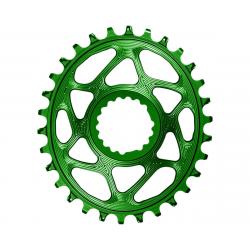 Absolute Black Cannondale Hollowgram DM Oval Ring (Green) (3mm Offset (Boost)) (30T) - CNOV30GN