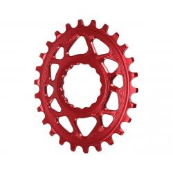 Absolute Black Direct Mount Race Face Cinch Oval Ring (Red) (6mm Offset) (26T) - RFOV26RD