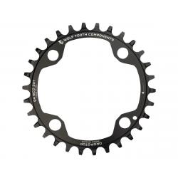 Wolf Tooth Components 4-Bolt Drop-Stop Chainring (Black) (94mm BCD) (Offset N/A) (32T) - 4-9432
