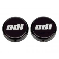 ODI Lock-On End Caps (Black) (Aluminum) - F70ECB