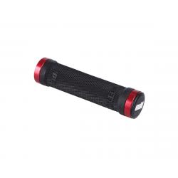 ODI Ruffian Lock-On Grips (Black/Red) (130mm) - D30RFB-R