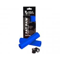Wolf Tooth Components Fat Paw Grips (Blue) - FATPAWGRIP-BLU