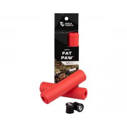 Wolf Tooth Components Fat Paw Grips (Red) - FATPAWGRIP-RED