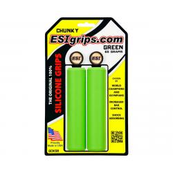 ESI Grips Chunky Silicone Grips (Green) (32mm) - GCKG8