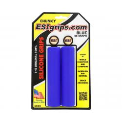 ESI Grips Chunky Silicone Grips (Blue) (32mm) - GIC03