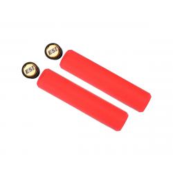 ESI Grips Chunky Silicone Grips (Red) (32mm) - GLV04