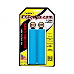 ESI Grips Racer's Edge Silicone Grips (Aqua) (30mm) - GREAQ