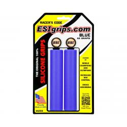 ESI Grips Racer's Edge Silicone Grips (Blue) (30mm) - GSZ03