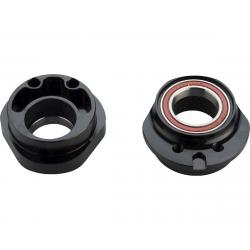 Wheels Manufacturing Eccentric Bottom Bracket (Black) (PF30) (24mm Spindle) (Singl... - PF30-EBB-BLK