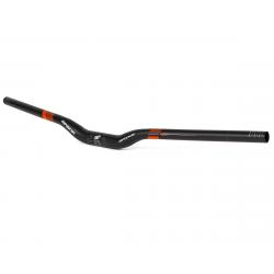 Spank SPIKE 800 Vibrocore Mountain Bike Handlebar (Black/Orange) (31.8mm) (30mm Rise) (... - HAN1304
