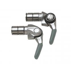 Shimano Dura-Ace SL-BS77 Bar End Shifters (Silver) (Pair) (2/3 x 9 Speed) - ISLBS77H