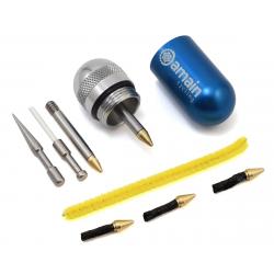 Dynaplug AMain Cycling Pill Tubeless Tire Repair Tool (Blue/Silver) - DMP-1281-PILL-BLU-AMAIN