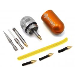 Dynaplug AMain Cycling Pill Tubeless Tire Repair Tool (Orange/Silver) - DMP-1281-PILL-ORG-AMAIN