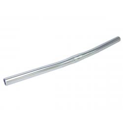 Nitto Flat Street Bar (Silver) (25.4mm) (0mm Rise) (520mm) - B2520AA_25.4_SIL