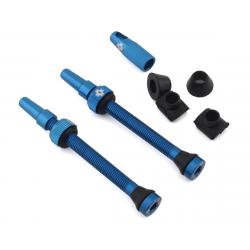 Muc-Off Tubeless Valve Kit (Blue) (Pair) (60mm) - 1065