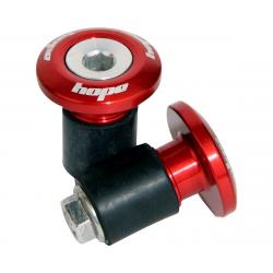 Hope Grip Doctor Bar End Plugs (Red) - GDOCR