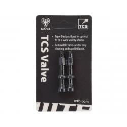 WTB Aluminum TCS Valve (Black) (Pair) (34mm) - W095-0005