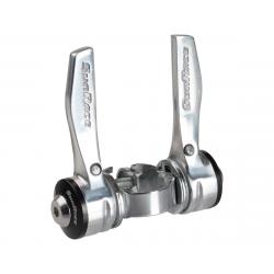 Sunrace SLR80 Clamp-On Shifters (Silver) (Pair) (2/3 x 8 Speed) (28.6mm Clamp) - SLR808FSD0S0