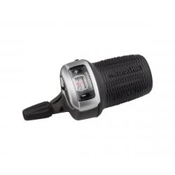 Microshift DS85 Twist Shifters (Black) (Right) (9 Speed) (Shimano Compatible) - DS85-9R