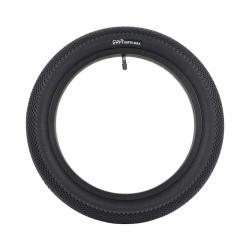 Cult Vans Tire (Black) (14" / 254 ISO) (2.2") (Wire) - 05-TIRE14-CV2.20-BB