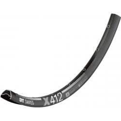 DT Swiss X 412 Disc Rim (Black) (28H) (Presta) (29" / 622 ISO) (Tubeless) - RDX04129S28S101465