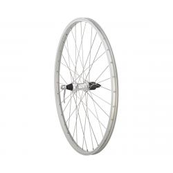 Quality Wheels Value Single Wall Series Rear Wheel (Silver) (Shimano/SRAM) (QR x 135mm) ... - WE8689