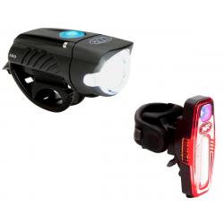 NiteRider Swift 500 LED/Sabre 110 Headlight & Tail Light Set (Black) (500/110 Lumens) - 6798