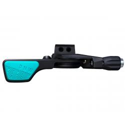 PNW Components Loam Lever Dropper Post Lever Kit (Black/Teal) (22.2mm Clamp) - LLBTS