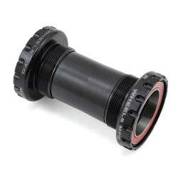 Wheels Manufacturing Threaded Ceramic Hybrid Bottom Bracket (Black) (BSA) (30mm Sp... - BB-BSA30-CER