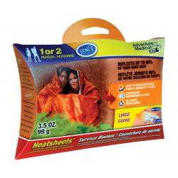 Adventure Medical Kits Heatsheets Survival Blanket, Two Person - 0140-1701