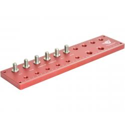 Wheels Manufacturing Benchtop Axle/Cone Ruler and Thread Gauge - RULER