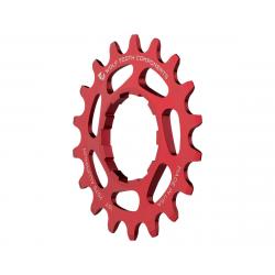 Wolf Tooth Components Single Speed Cog (Red) (3/32") (Aluminum) (18T) - AL-SS-RED-COG18