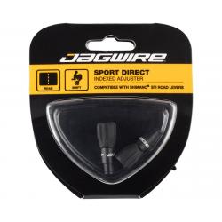 Jagwire Sport 4mm Direct Rocket II Cable Tension Adjusters Pair (Black) - BSA035