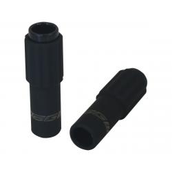 Jagwire Sport 4mm Mini Inline Cable Tension Adjusters Pair (Black) - BSA036