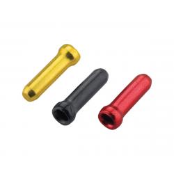 Jagwire 1.8mm Cable End Crimps (Gold/Black/Red) (30) - CHA074