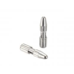 Yokozuna Crimp-Free Locking Brake Cable Tip (Silver) (2) - 493052