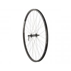 Quality Wheels Deore/DH19 Front Wheel (Black) (QR x 100mm) (700c / 622 ISO) - WE8658