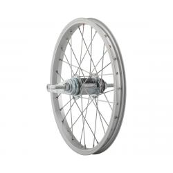 Sta-Tru Rear Coaster Brake Wheel (Silver) (Freewheel) (3/8" x 110mm) (16" / 305 ISO) - RW1675CB