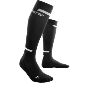 CEP Women's Run Compression Tall Socks 4.0 - Black 