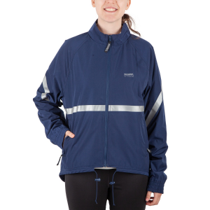 Running Room Unisex Winter Fleece Lined Reflective Jacket 