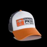 New PK 360 6-panel Trucker Hat Orange / White