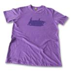 Men's PK Pig Tee - Purple With Purple - Size: L